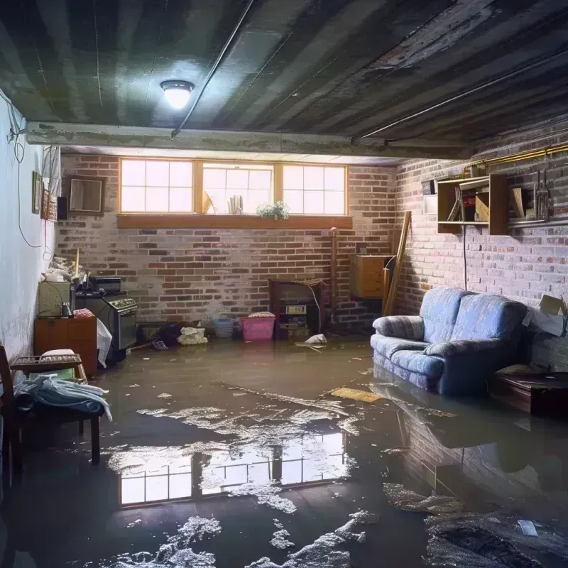 Flooded Basement Cleanup in Windsor, ME